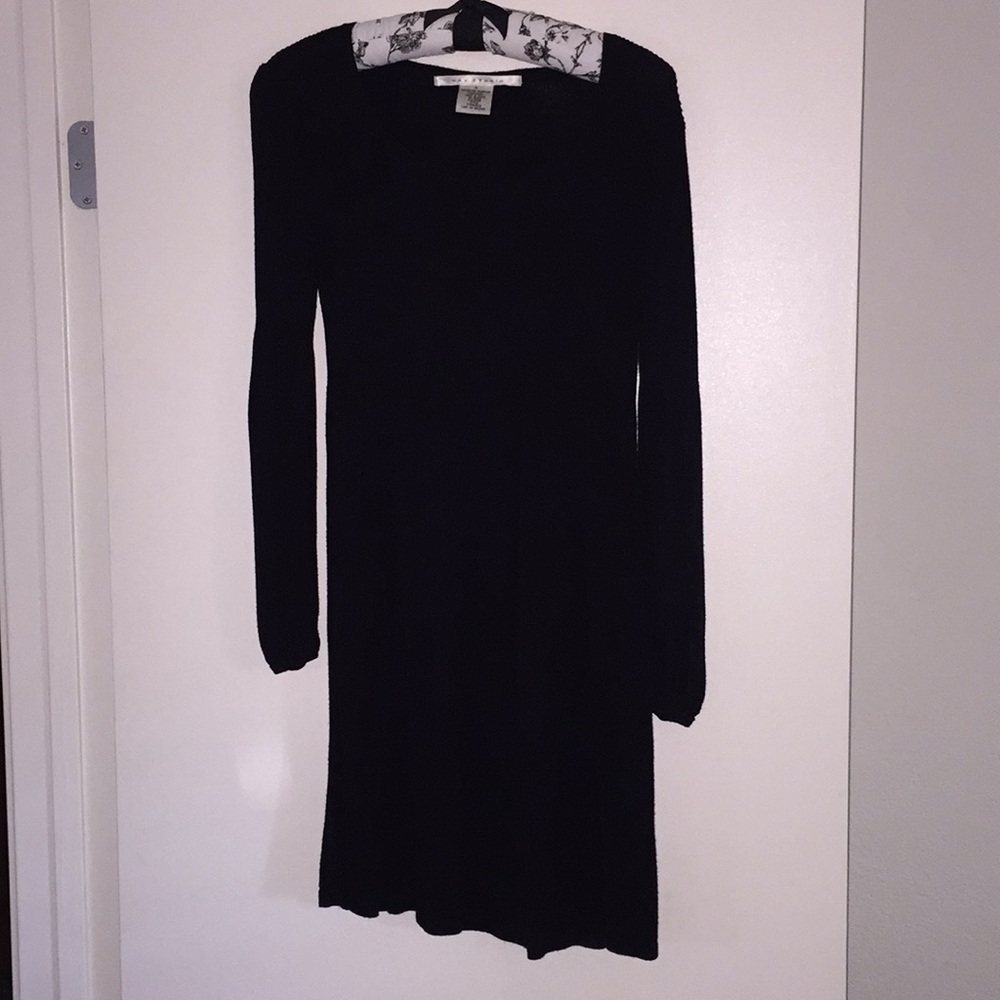Max Studio Black Knit Dress